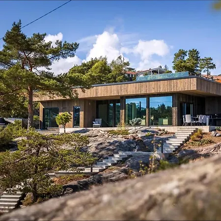 Architect-designed With Dock In Dalskilen * Mandal